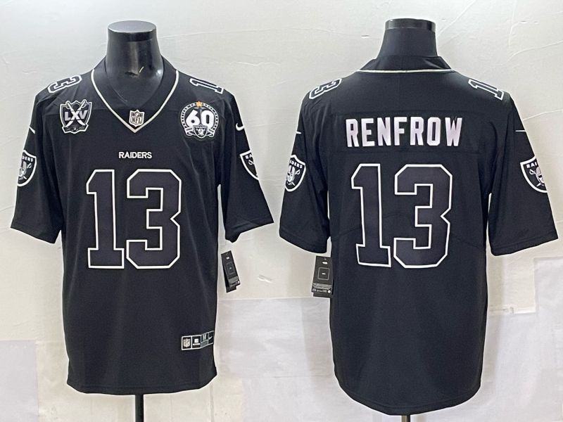 Men Oakland Raiders #13 Renfrow Black Nike 2025 Limited NFL Jersey 004->pittsburgh pirates->MLB Jersey